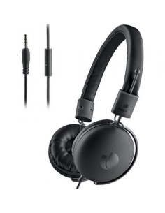 Auriculares NGS Cross Hop/ con Micrófono/ Jack 3.5/ Negros