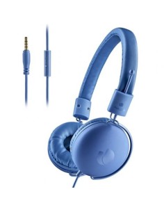Auriculares NGS Cross Hop/ con Micrófono/ Jack 3.5/ Azul