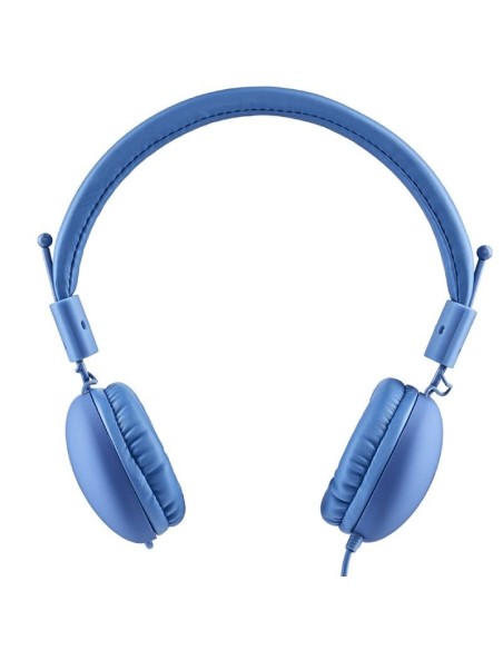 Auriculares NGS Cross Hop/ con Micrófono/ Jack 3.5/ Azul
