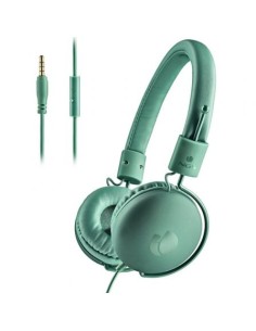 Auriculares NGS Cross Hop/ con Micrófono/ Jack 3.5/ Verdes
