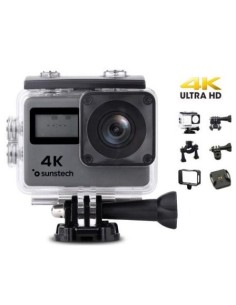 Cámara deportiva sunstech adrenaline4k - full hd-4k/30fps...