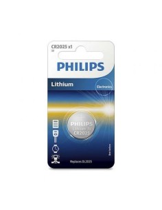 Pila de Botón Philips CR2025/ 3V