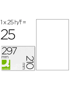 CI | Etiqueta adhesiva q-connect kf00232 -tamaño din a4...