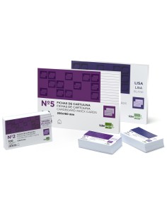 CI | Ficha liderpapel lisa nº2 75 x 125mm paquete de 100... 2