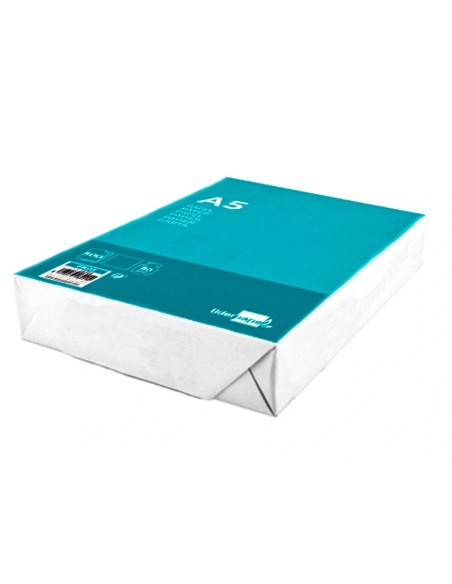 CI | Papel liderpapel a5 80g/m2 paquete de 500 blanco