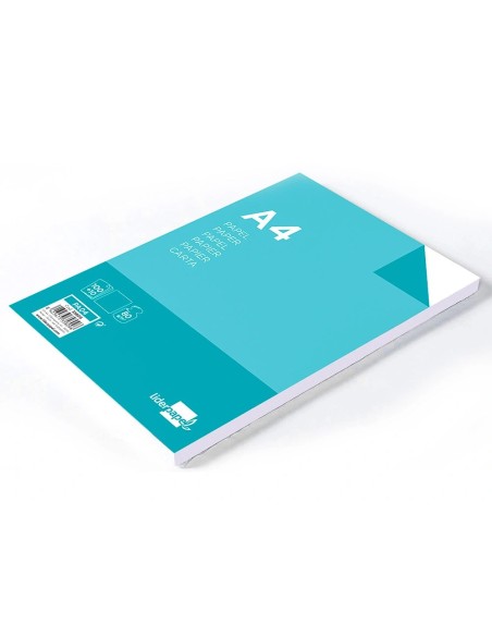 CI | Papel liderpapel din a4 80 gr -paquete de 100 hojas + 10 hojas gratis