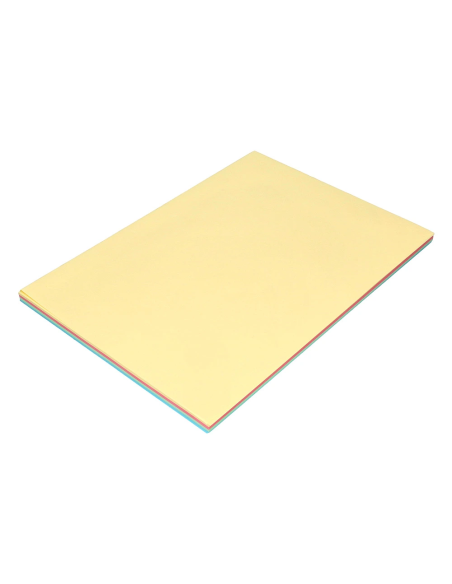 CI | Papel color liderpapel a4 80g/m2 4 colores surtidos paquete de 100
