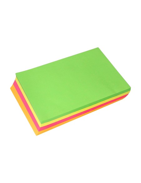 CI | Papel color liderpapel a4 75g/m2 neon 4 colores surtidos paquete de 500
