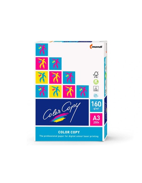 CI | Papel fotocopiadora color copy din a3 160 gramos paquete de 250 hojas
