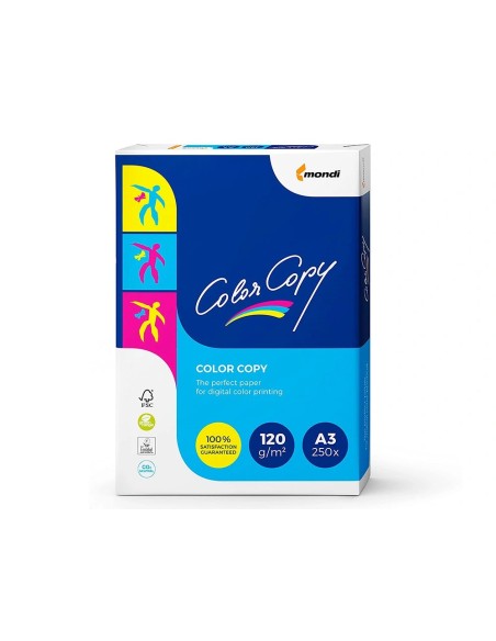 CI | Papel fotocopiadora color copy din a3 120 gramos paquete de 250 hojas