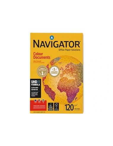 CI | Papel fotocopiadora navigator din a3 120 gramos paquete de 500 hojas