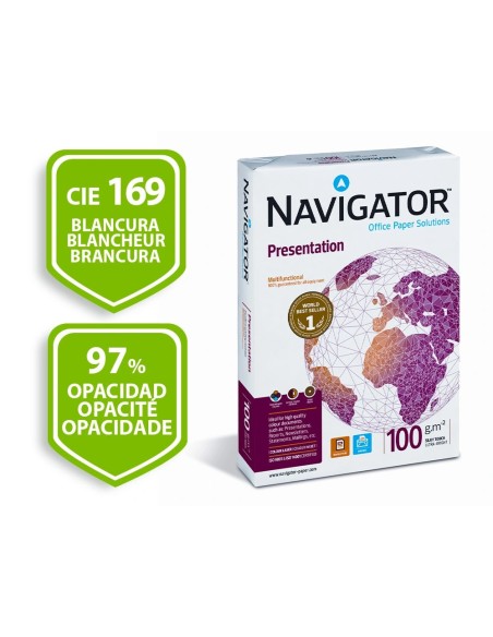 CI | Papel fotocopiadora navigator din a3 100 gramos paquete de 500 hojas