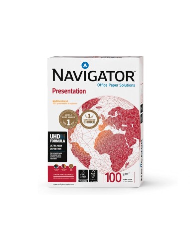 CI | Papel fotocopiadora navigator din a4 100 gramos papel multiuso ink-jet y laser-paquete de 500 hojas