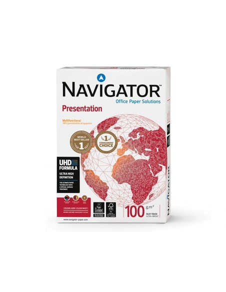 CI | Papel fotocopiadora navigator din a4 100 gramos papel multiuso ink-jet y laser-paquete de 500 hojas