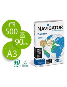 CI | Papel fotocopiadora navigator din a3 90 gramos papel...