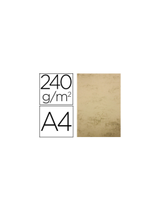 CI | Papel color liderpapel pergamino a4 240g/m2 hueso...