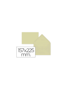 CI | Sobre liderpapel c5-ea5 crema 157x225mm 80 gr pack...