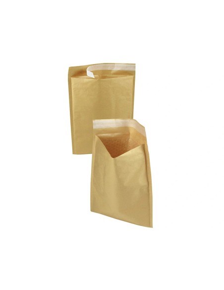 CI | Sobre burbujas crema q-connect h/5 270 x 360 mm caja de 50 un