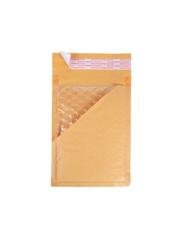 CI | Sobre burbujas crema q-connect d/1 180 x 260 mm caja de 100