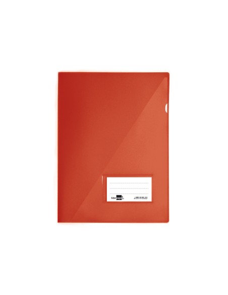 CI | Carpeta liderpapel dossier a4 uñero roja