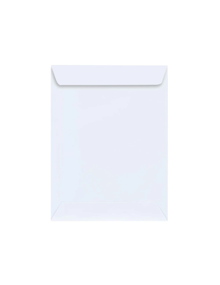 CI | Sobre liderpapel bolsa blanco 310x410 mm solapa tira de silicona papel offset 100 gr caja de 250 unidades