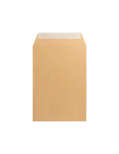CI | Sobre liderpapel bolsa n.13 kraft 310x410 mm tira de silicona caja de 250 unidades