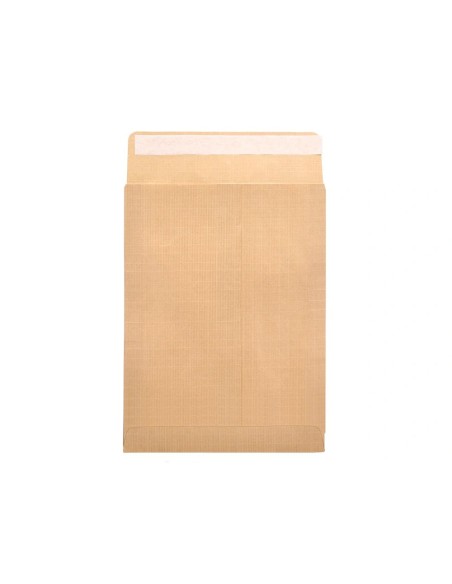 CI | Sobre liderpapel bolsa n.13 kraft 310x410 mm tira de silicona caja de 250 unidades