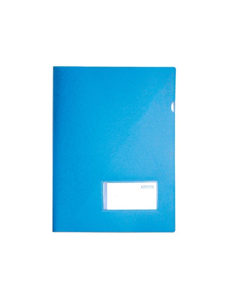 CI | Carpeta liderpapel dossier a4 u ero celeste opaco