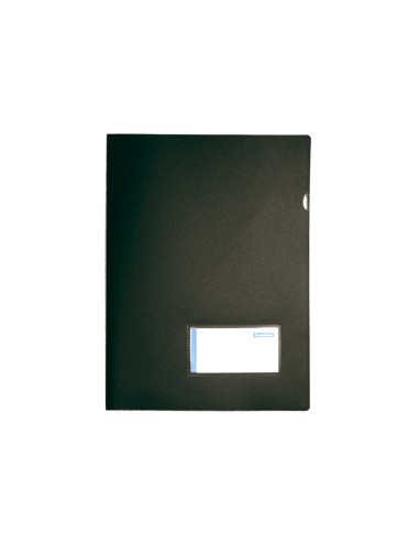 CI | Carpeta liderpapel dossier a4 u ero negro opaco