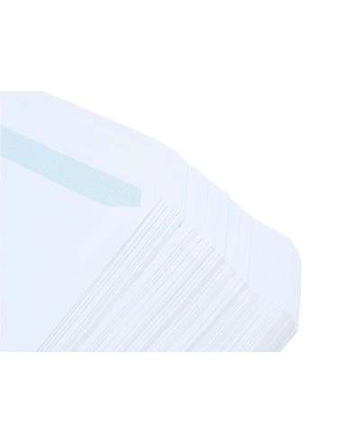 CI | Sobre liderpapel bolsa blanco 260x360 mm solapa tira de silicona papel offset 100 gr caja de 250 unidades