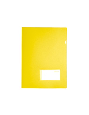 CI | Carpeta liderpapel dossier a4 u ero amarillo fluor opaco