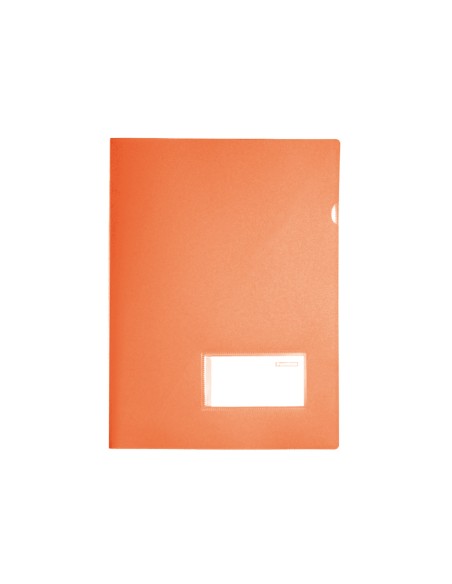 CI | Carpeta liderpapel dossier a4 u ero naranja fluor opaco