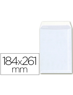 CI | Sobre bolsa a-6 offset blanco 100g 184x261 mm con...