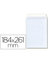 CI | Sobre bolsa a-6 offset blanco 100g 184x261 mm con tira de silicona -caja 250