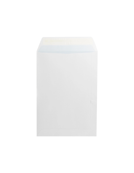 CI | Sobre bolsa a-6 offset blanco 100g 184x261 mm con tira de silicona -caja 250