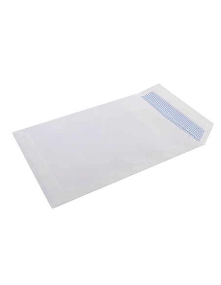 CI | Sobre liderpapel bolsa n.15 blanco b5 176x250 mm tira de silicona caja de 500 unidades