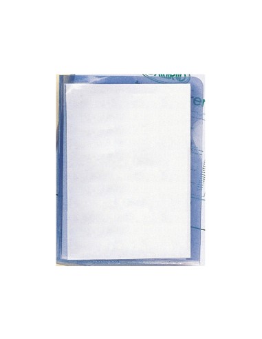 CI | Carpeta dossier uñero plastico q-connect folio 120 micras transparente