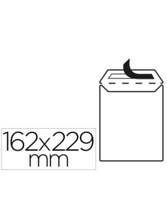 CI | Sobre liderpapel bolsa n 16 blanco c5 162x229 mm...