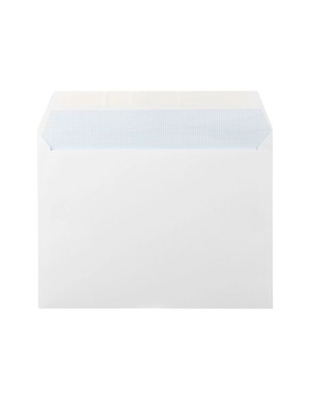 CI | Sobre liderpapel n.16 blanco folio especial 260x360mm silicona caja de 250 unidades solapa recta