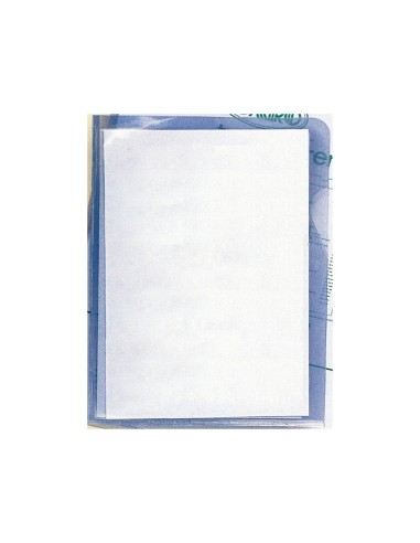CI | Carpeta dossier uñero plastico q-connect 180 mc folio transparente