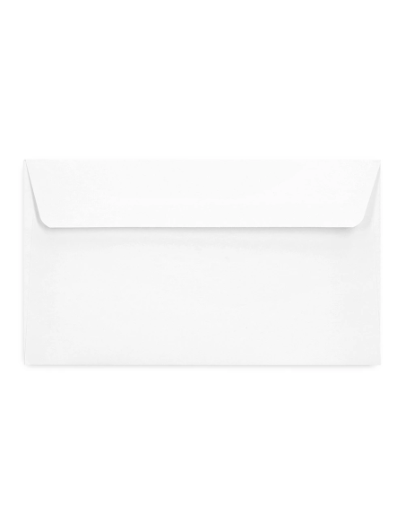 CI | Sobre liderpapel n 2 blanco din americano 110x220 mmtira de silicona paquete de 25 unidades