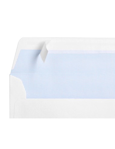 CI | Sobre liderpapel n 2 blanco din americano 110x220 mmtira de silicona paquete de 25 unidades