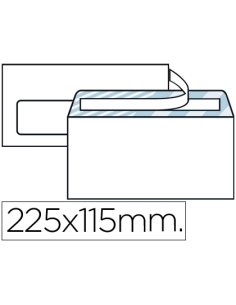 CI | Sobre liderpapel n.6 blanco americano ventana...