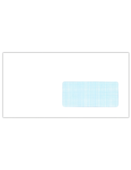 CI | Sobre liderpapel blanco 115x225 mm ventana derecha trapezodial engomada papel offset 80gr caja de 500 unidades