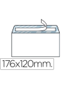 CI | Sobre liderpapel n.9 blanco comercial normalizado 120x176mm tira de silicona caja de 500 unidades