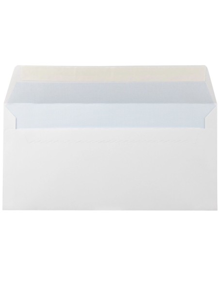 CI | Sobre liderpapel n 9 blanco comercial normalizado 120x176 mm tira de silicona paquete de 25 unidades