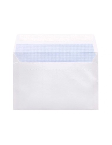 CI | Sobre liderpapel n 9 blanco comercial normalizado 120x176 mm tira de silicona paquete de 25 unidades