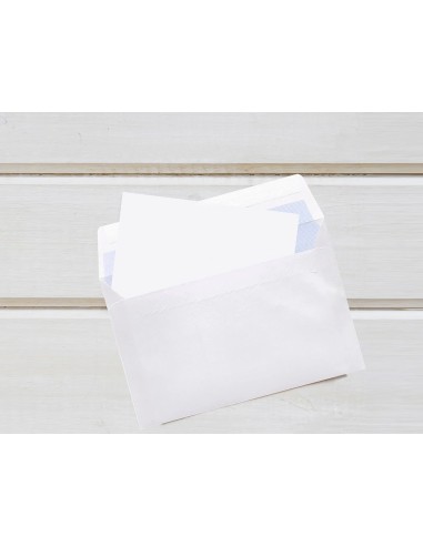 CI | Sobre liderpapel n 9 blanco comercial normalizado 120x176 mm tira de silicona paquete de 25 unidades