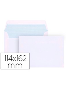 CI | Sobre liderpapel n.19 blanco c6 114x162 mm tira de...