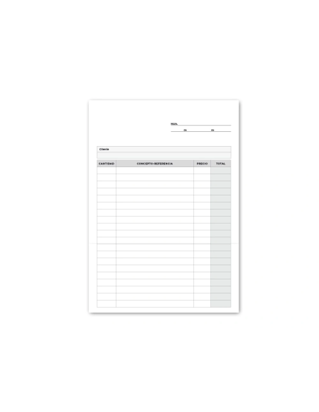 CI | Talonario liderpapel multiusos cuarto original t199